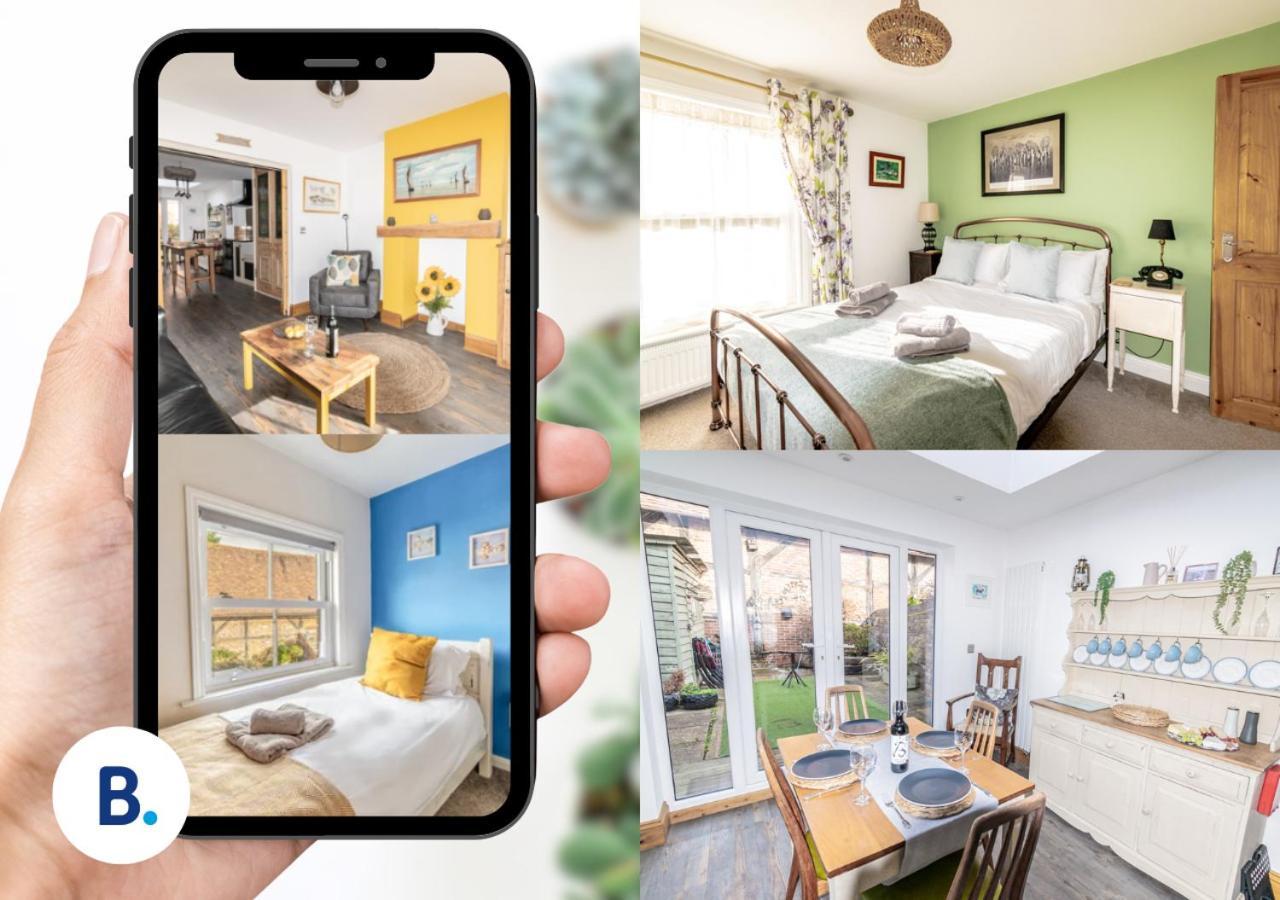 Stylish 2 Bedrooms Cosy & Bright Cottage, Pet Friendly, Sleeps 5, Titchfield Village - Summer Special Offer!! - By Blue Puffin Stays ภายนอก รูปภาพ